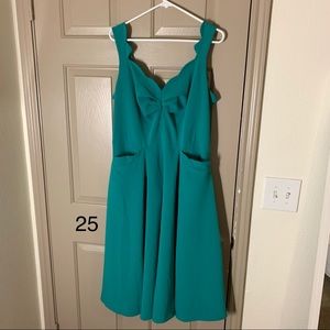 Miss Candyfloss - green dress